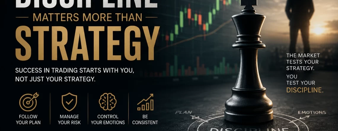 Why Discipline Matters More Than Strategy in Trading